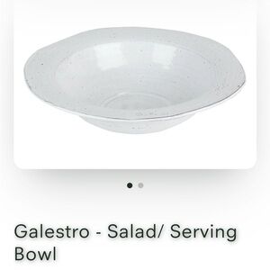 Galestro rustic dinnerware, large bowl. Similar to Glenna line for Anthropologie